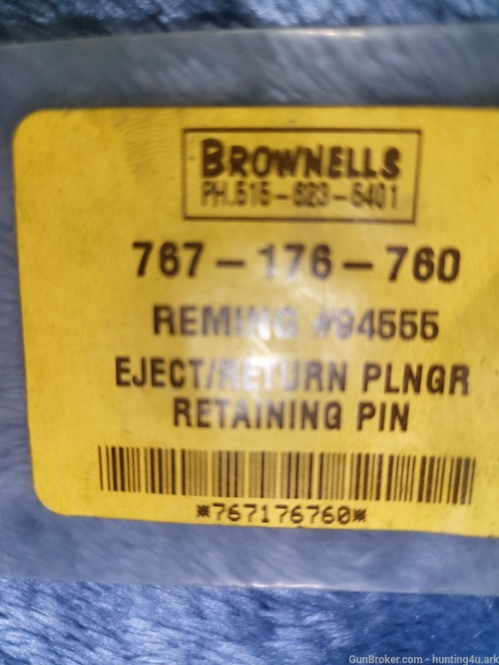 Brownells Remington #94555 Eject/Return Plunger Retaining Pin -img-0