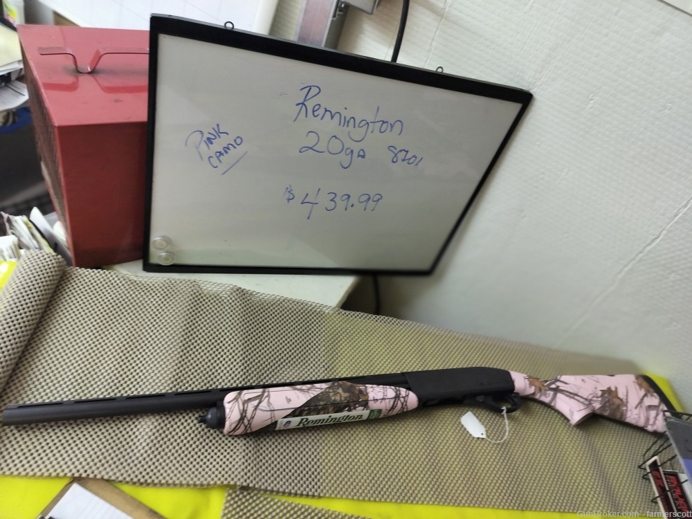 Remington 870x 20Ga Pink Camo -img-3