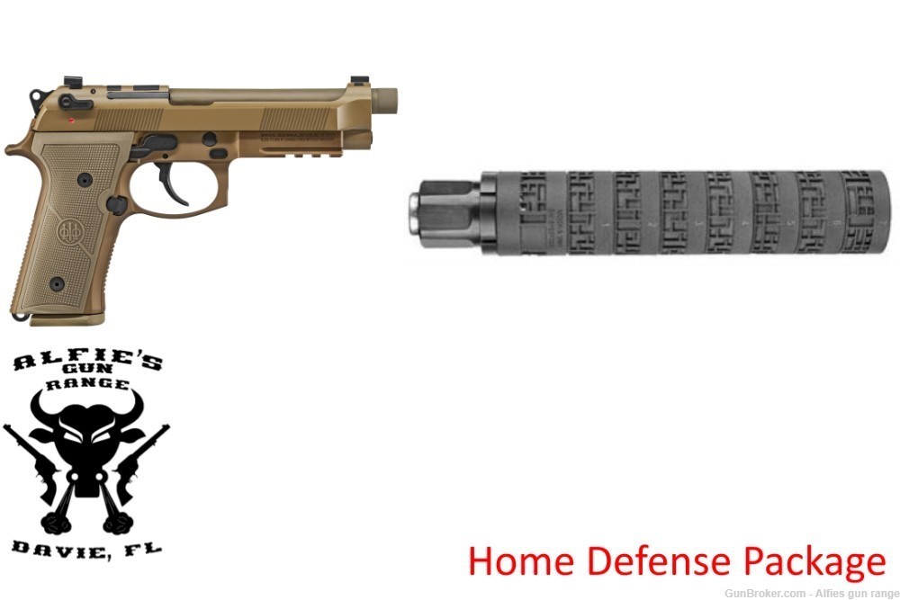 Beretta M9A4 CENTURION 9MM PISTOL W/(3) 18RD MAGS Home Defense Package-img-0