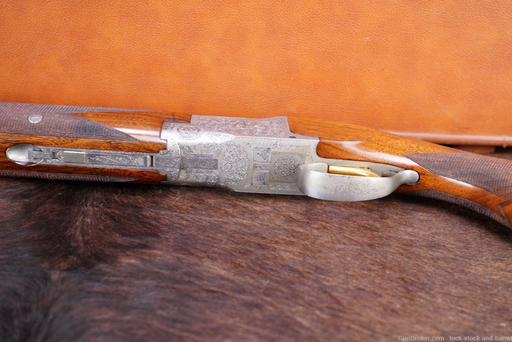 FN Browning Superposed Pigeon Grade Engraved 12 Ga Magnum O/U Shotgun, C&R-img-12