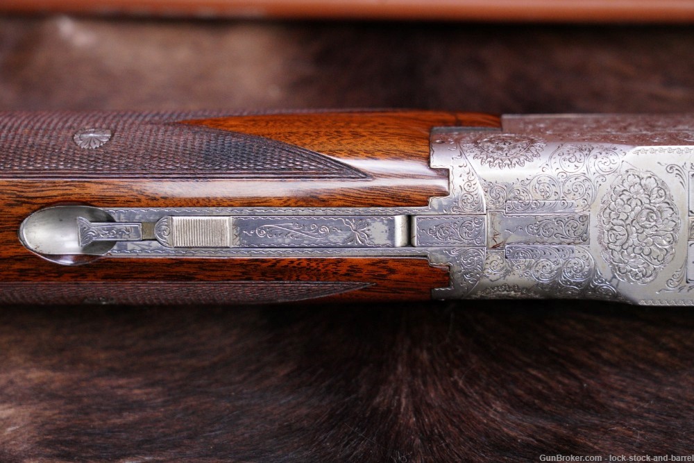 FN Browning Superposed Pigeon Grade Engraved 12 Ga Magnum O/U Shotgun, C&R-img-22