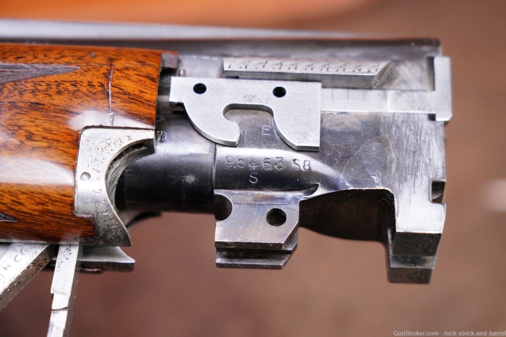 FN Browning Superposed Pigeon Grade Engraved 12 Ga Magnum O/U Shotgun, C&R-img-30