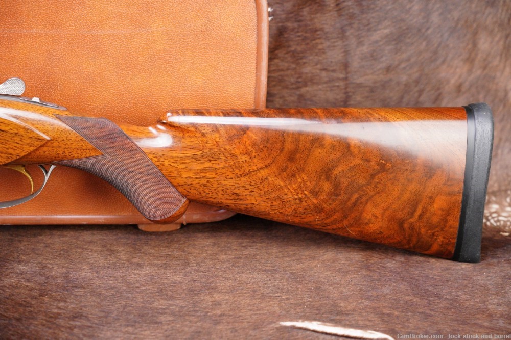 FN Browning Superposed Pigeon Grade Engraved 12 Ga Magnum O/U Shotgun, C&R-img-8