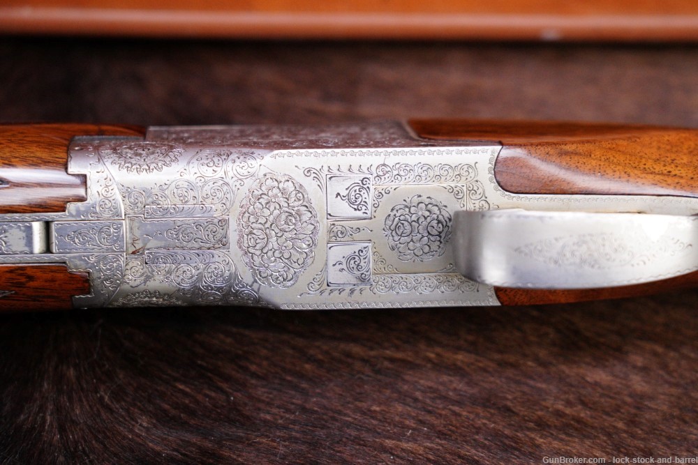 FN Browning Superposed Pigeon Grade Engraved 12 Ga Magnum O/U Shotgun, C&R-img-21