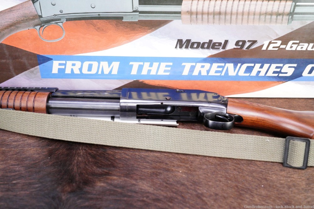 Norinco Model TW97 like Winchester 1897 Riot 12 GA 20” Pump Shotgun & Box-img-12