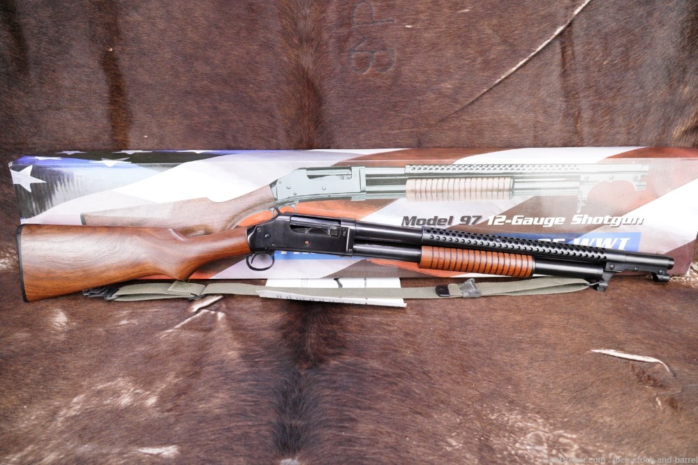 Norinco Model TW97 like Winchester 1897 Riot 12 GA 20” Pump Shotgun & Box-img-6