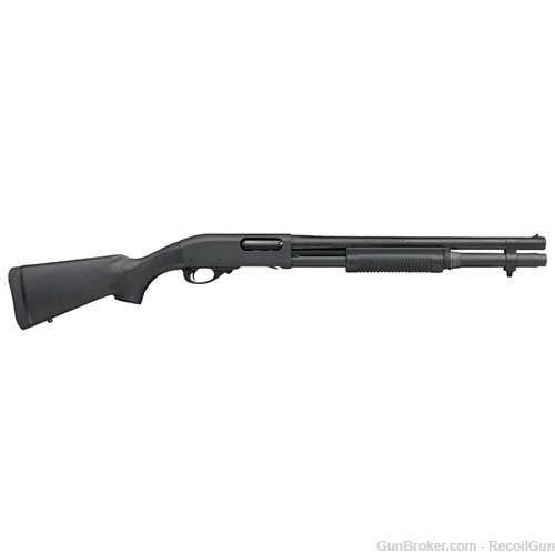 Remington R24407 870 Police Magnum 12 Ga Parkerized Extended Tube-img-0
