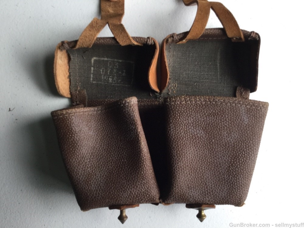 Mosin Nagant  Double Ammo pouch 7.62x54, Lot of 2 -img-4