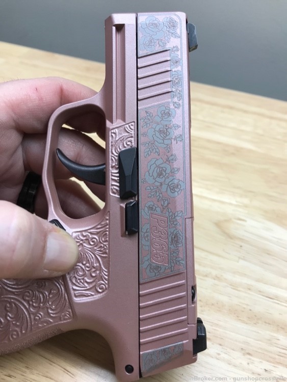 New Sig Sauer P365 Gun & Roses Edition 9mm -img-3