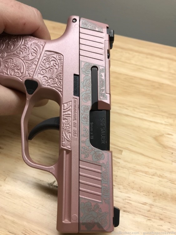 New Sig Sauer P365 Gun & Roses Edition 9mm -img-4