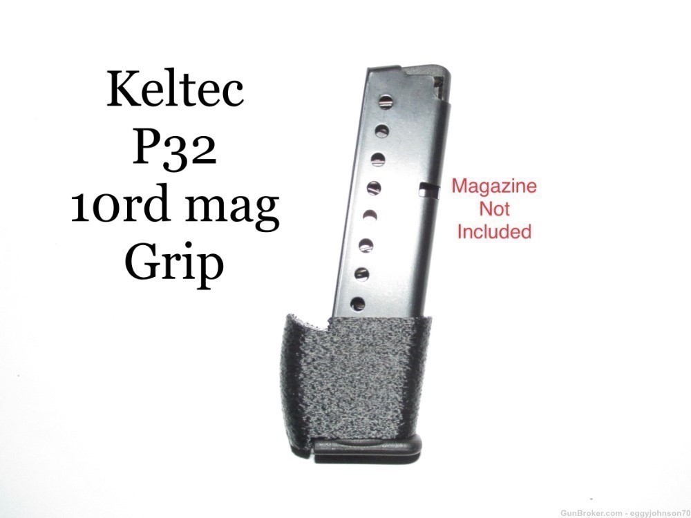 Kel-tec P32 Grip Extension For 10 Rd ProMag Magazin Kel05 KelTec P-32 -img-0