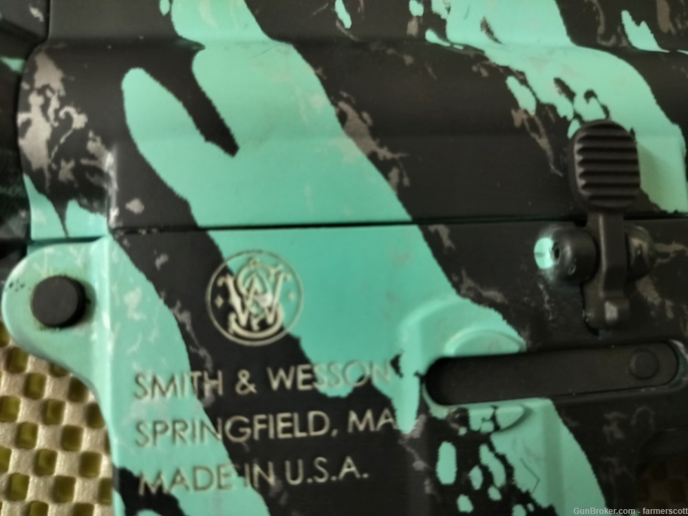 Smith & Wesson M & P 15-22 Sport  Teal Camo -img-4