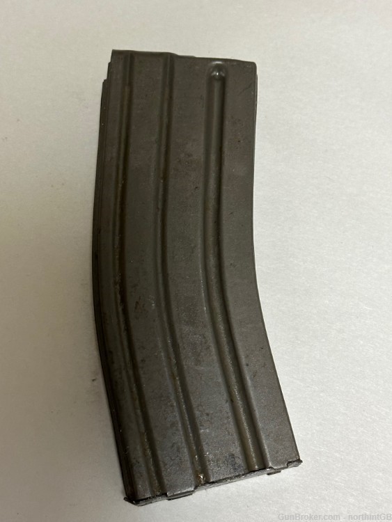 UNUSUAL FOREIGN MADE AR15/M16 30 RD STEEL MAGAZINE. -img-1