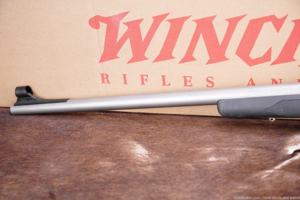 Winchester Model 70 Classic Stainless .375 H&H MAG Bolt Action Rifle & Box-img-10