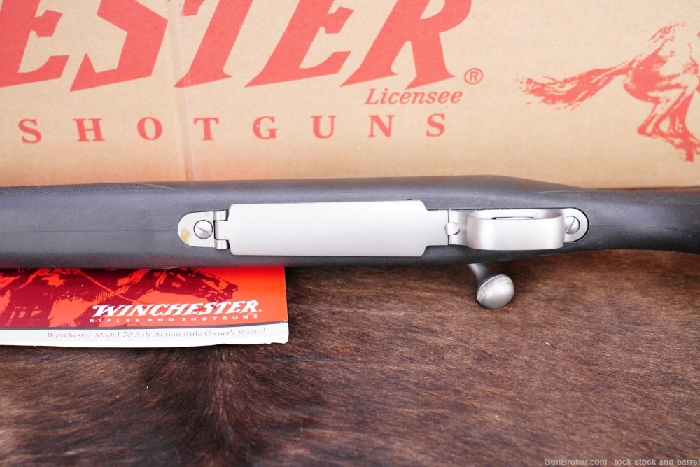Winchester Model 70 Classic Stainless .375 H&H MAG Bolt Action Rifle & Box-img-12