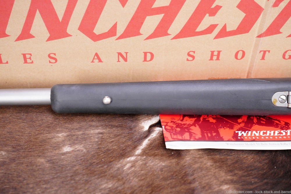 Winchester Model 70 Classic Stainless .375 H&H MAG Bolt Action Rifle & Box-img-13