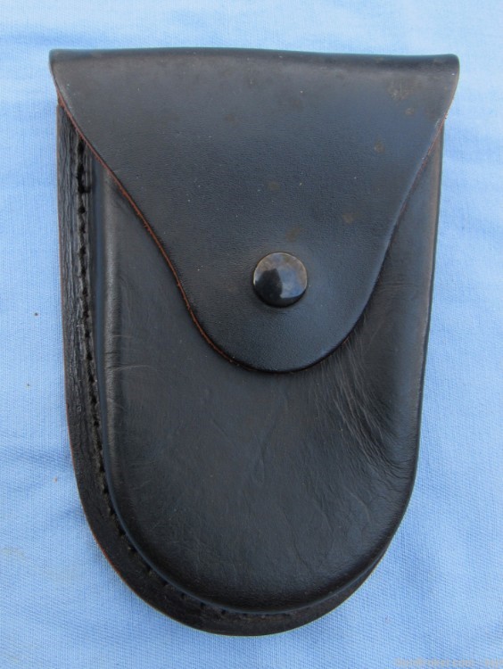 US Army Military Police Black Leather Holster Rig, M9 Beretta, Left Hand-img-18
