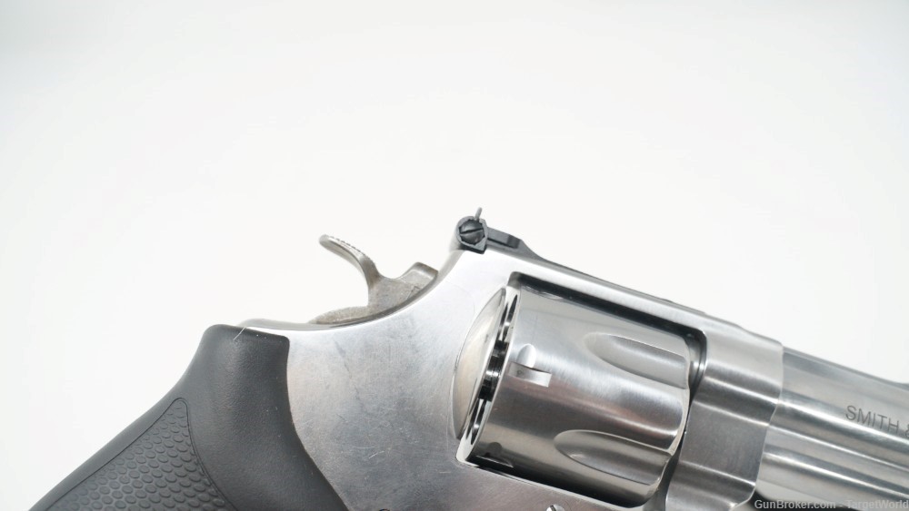 SMITH & WESSON MODEL 610 10MM STAINLESS REVOLVER 3.875" 6 ROUNDS (SW12463)-img-5