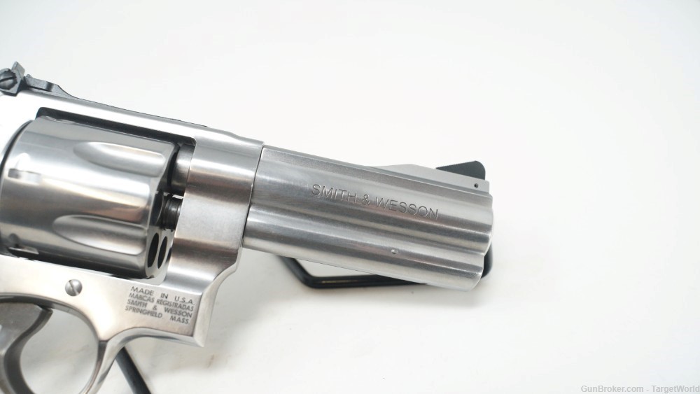 SMITH & WESSON MODEL 610 10MM STAINLESS REVOLVER 3.875" 6 ROUNDS (SW12463)-img-6