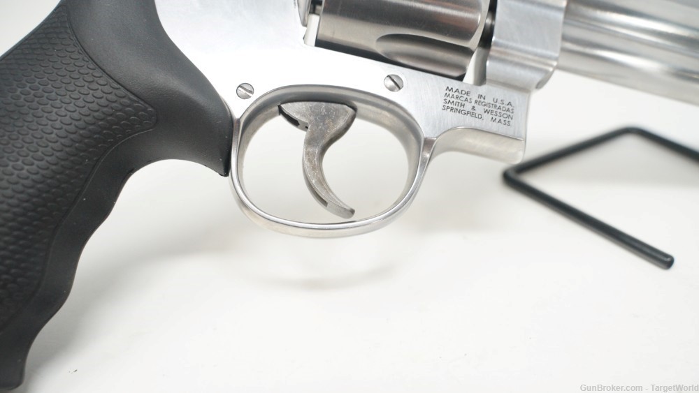 SMITH & WESSON MODEL 610 10MM STAINLESS REVOLVER 6.5" 6 ROUNDS (SW12462)-img-3