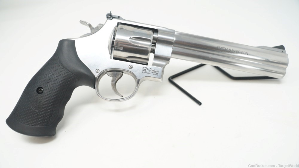 SMITH & WESSON MODEL 610 10MM STAINLESS REVOLVER 6.5" 6 ROUNDS (SW12462)-img-1