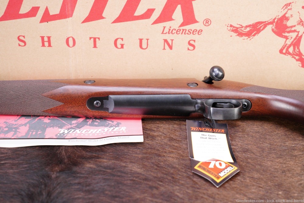 Winchester Model 70 Safari Express Classic .375 H&H MAG Left Handed Rifle -img-12
