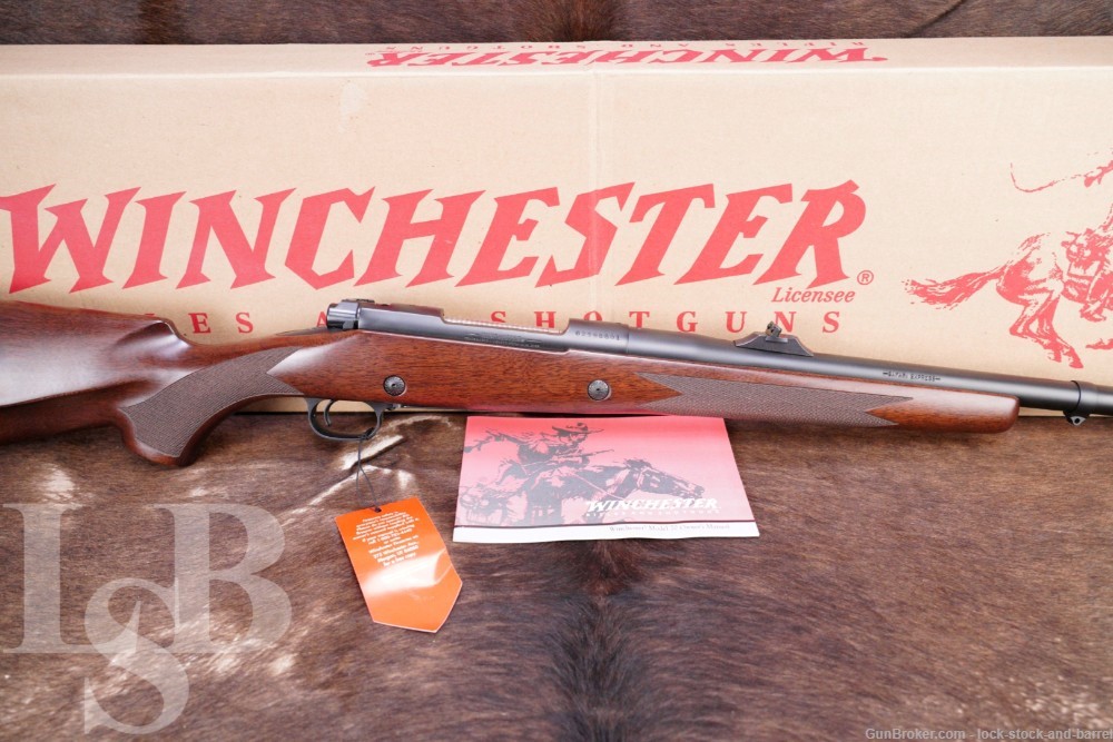 Winchester Model 70 Safari Express Classic .375 H&H MAG Left Handed Rifle -img-0