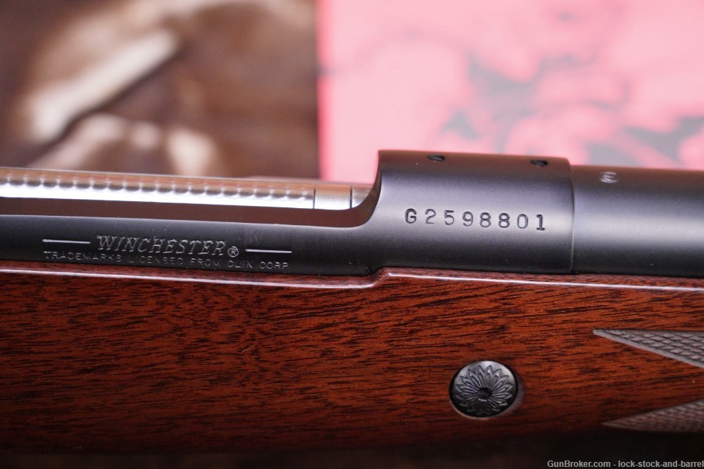 Winchester Model 70 Safari Express Classic .375 H&H MAG Left Handed Rifle -img-19