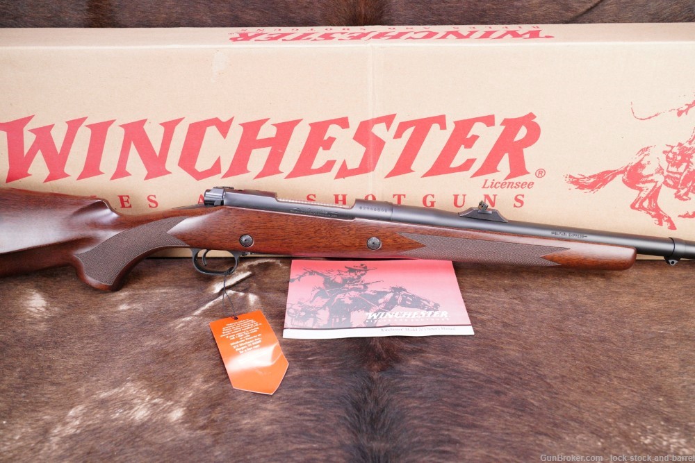 Winchester Model 70 Safari Express Classic .375 H&H MAG Left Handed Rifle -img-2