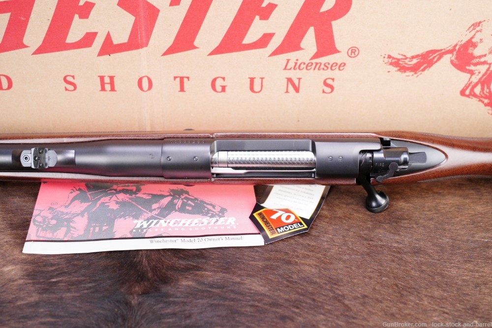 Winchester Model 70 Safari Express Classic .375 H&H MAG Left Handed Rifle -img-15