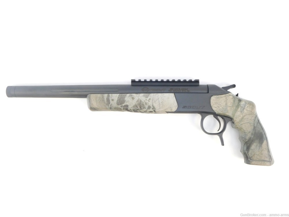 CVA Scout Pistol .300 Blackout 14" Sniper Grey Rockslide CP712S-img-1