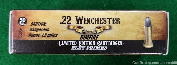   22 Winchester Automatic, Eley Primed, " LAST ONE"   Limited Edition-img-2