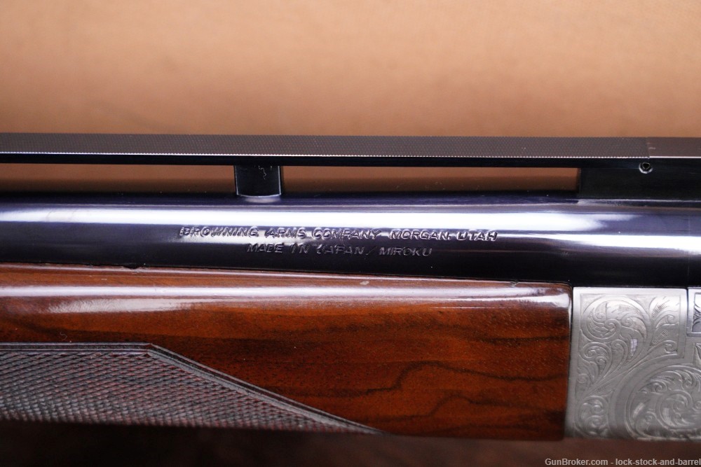 #20 of 100 Browning Miroku BT-99 Pigeon Grade Engraved 12 GA Shotgun, 2002-img-20