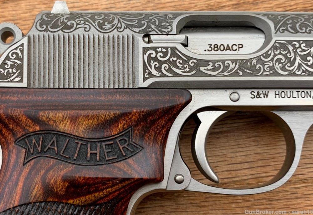 WALTHER FACTORY ENGRAVED ARISTOCRAT PPK/S .380 ACP ORIGINAL BOX 1 OF 600-img-14