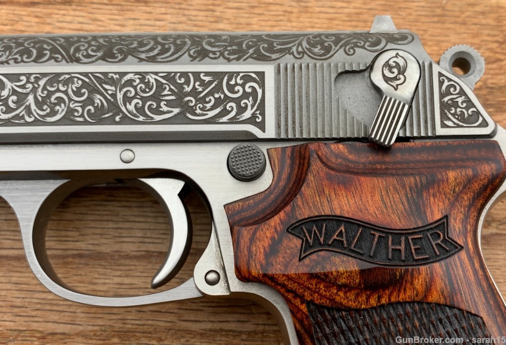 WALTHER FACTORY ENGRAVED ARISTOCRAT PPK/S .380 ACP ORIGINAL BOX 1 OF 600-img-10