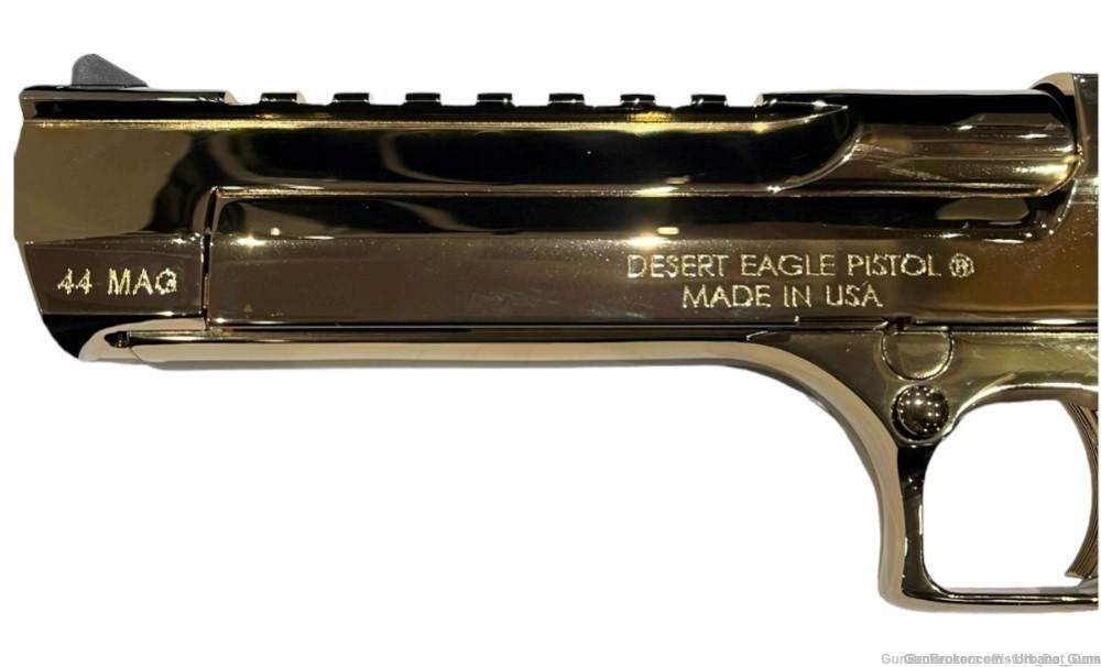 MAGNUM RESEARCH GOLD & NICKEL DESERT EAGLE .50 AE & .44 MAG FUCK ISIS -img-6