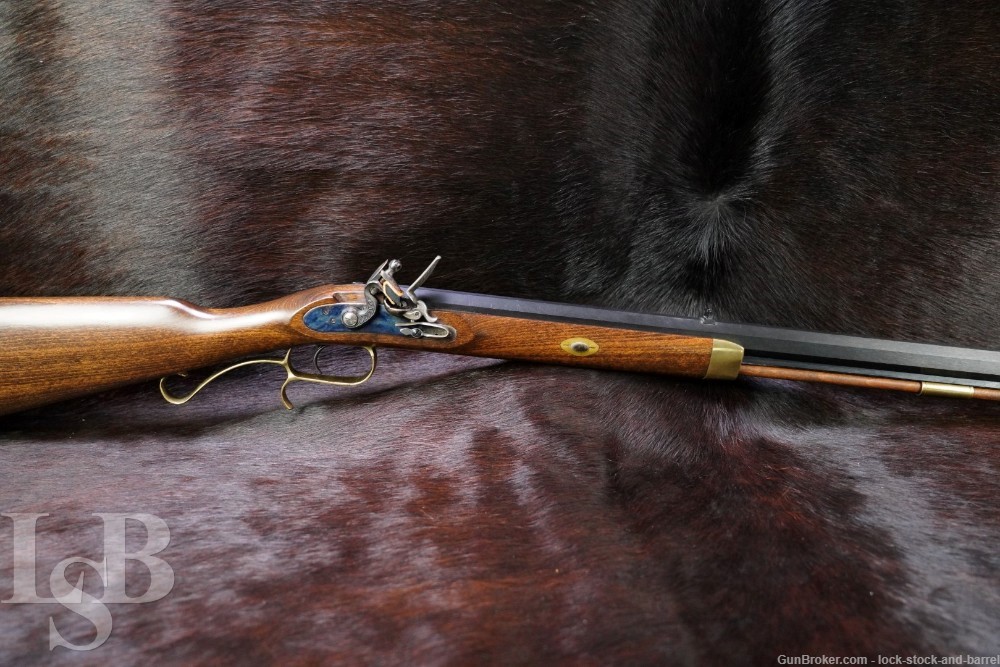 Spanish Springfield Hawken Rifle 50 Cal Percussion Muzzleloader ATF Antique-img-0