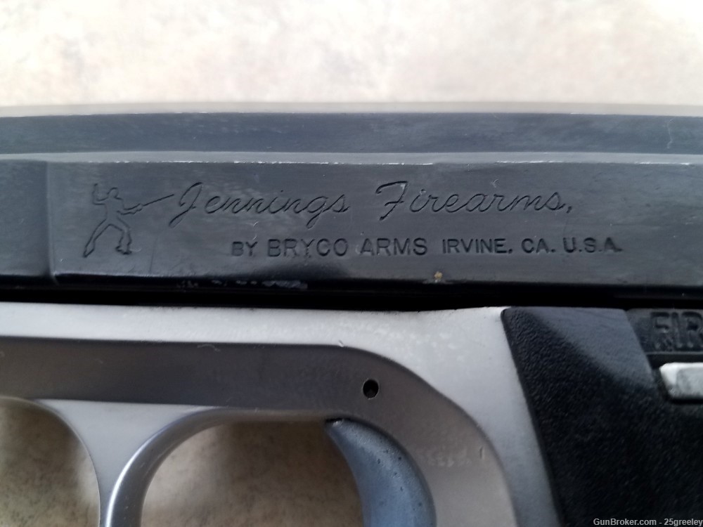 Jennings Firearms Bryco 59 Semi-Auto 9mm Pistol-img-5
