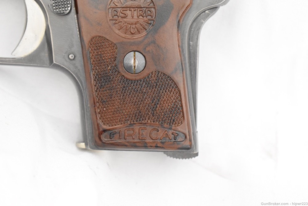 ASTRA Firecat .25 ACP vest pocket pistol made in 1966 with box C&R OK-img-9