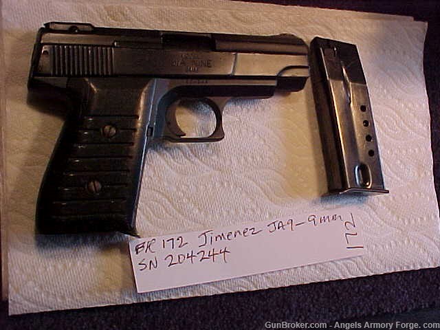 Bk#172 - Jimenez JA9 - 9mm Pistol-img-2