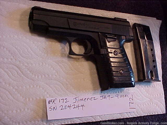 Bk#172 - Jimenez JA9 - 9mm Pistol-img-0