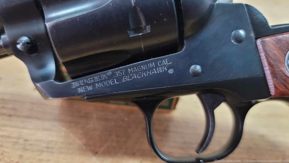 Ruger New Model Blackhawk 357 Magnum Single Action revolver-img-20