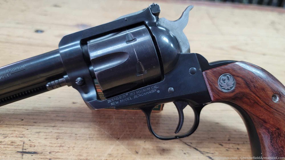 Ruger New Model Blackhawk 357 Magnum Single Action revolver-img-3
