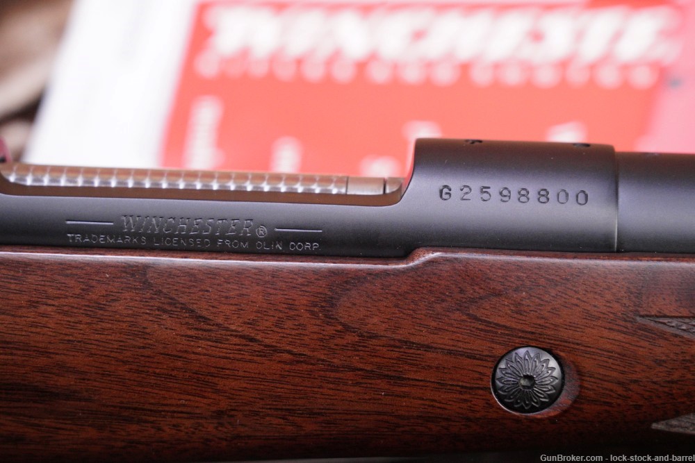 Winchester Model 70 Safari Express Classic .375 H&H MAG Left Handed Rifle  -img-19