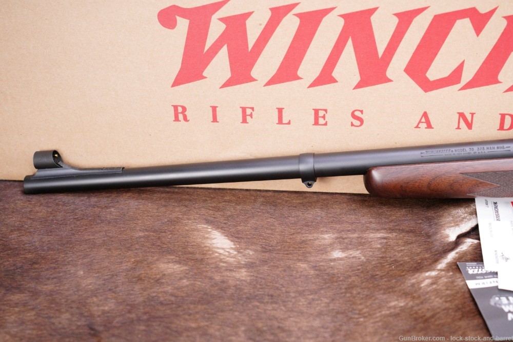 Winchester Model 70 Safari Express Classic .375 H&H MAG Left Handed Rifle  -img-10