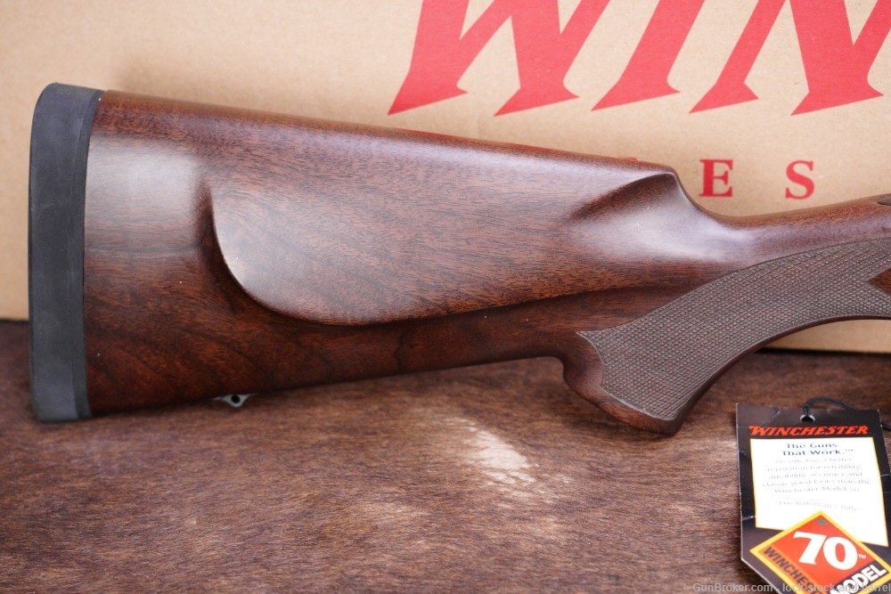 Winchester Model 70 Safari Express Classic .375 H&H MAG Left Handed Rifle  -img-3