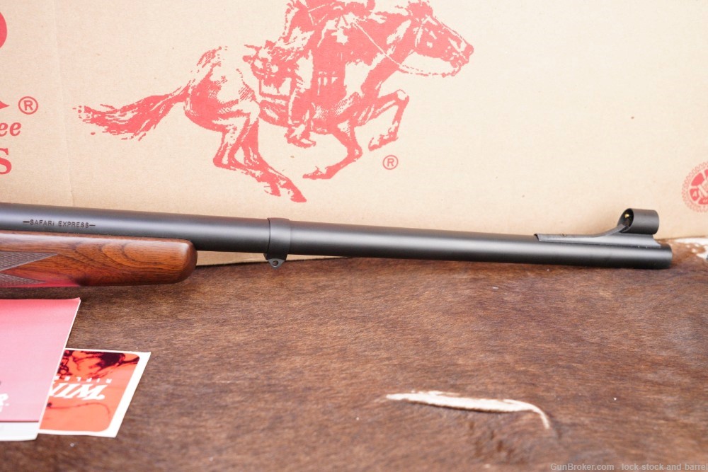 Winchester Model 70 Safari Express Classic .375 H&H MAG Left Handed Rifle  -img-5