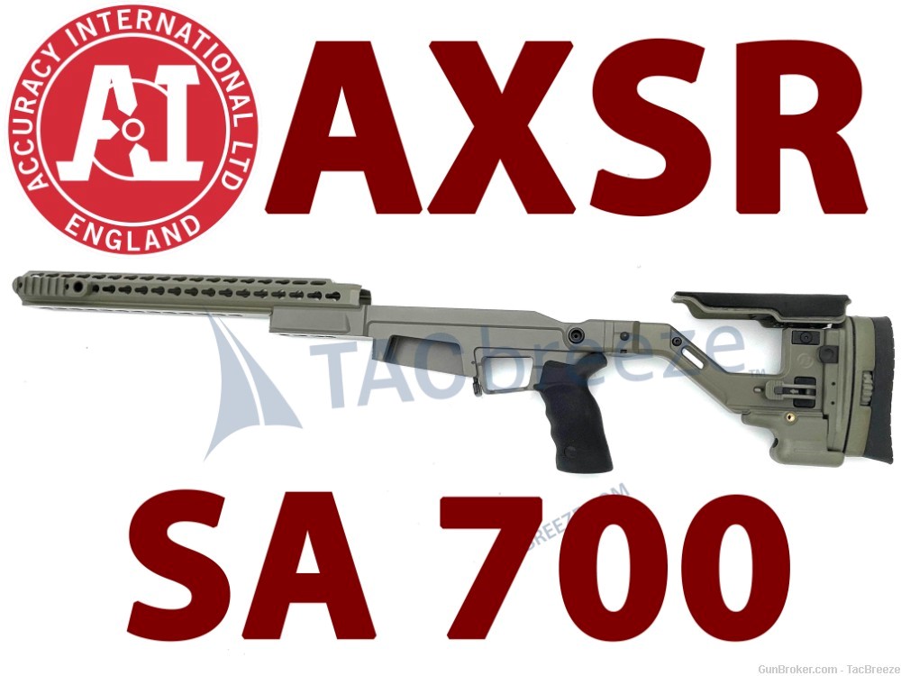 ACCURACY INTERNATIONAL AICS AXsr STOCK CHASSIS 700 SHORT ACTION 308 65-img-0