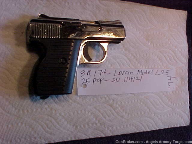 BK#174 - Lorcin Model L25 - 25 ACP Pistol-img-0