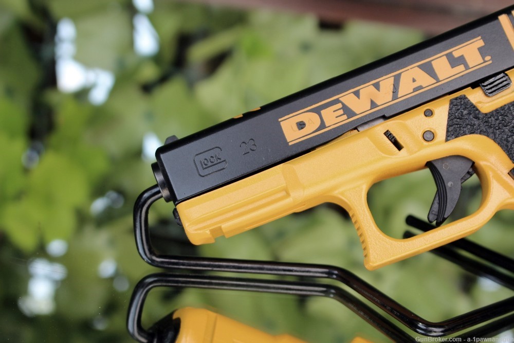 Glock 23 Gen 3   DEWALT Tools Tribute Duracoat Custom w/ bag-img-5